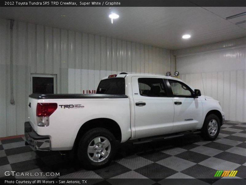 Super White / Graphite 2012 Toyota Tundra SR5 TRD CrewMax