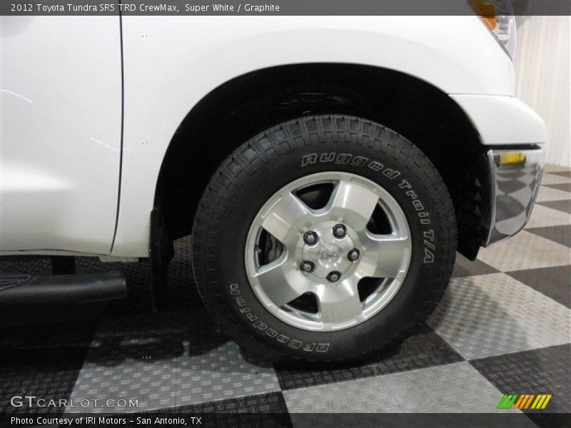 Super White / Graphite 2012 Toyota Tundra SR5 TRD CrewMax
