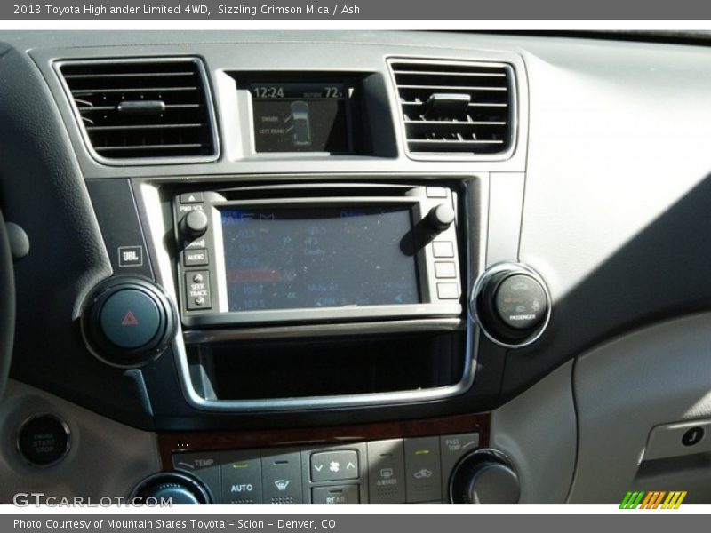 Sizzling Crimson Mica / Ash 2013 Toyota Highlander Limited 4WD