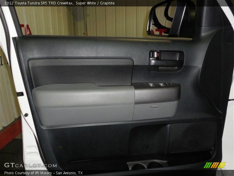 Super White / Graphite 2012 Toyota Tundra SR5 TRD CrewMax