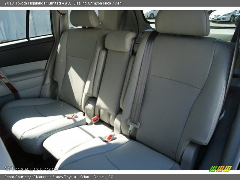 Sizzling Crimson Mica / Ash 2013 Toyota Highlander Limited 4WD