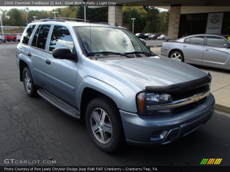 Silver Blue Metallic / Light Gray 2006 Chevrolet TrailBlazer LS 4x4