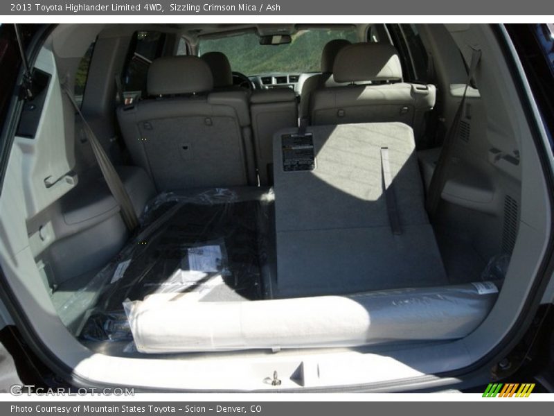 Sizzling Crimson Mica / Ash 2013 Toyota Highlander Limited 4WD