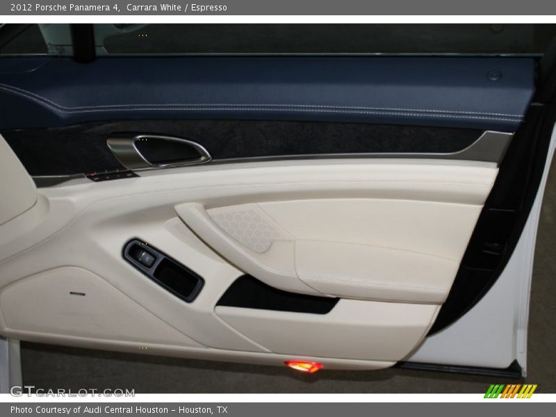 Carrara White / Espresso 2012 Porsche Panamera 4