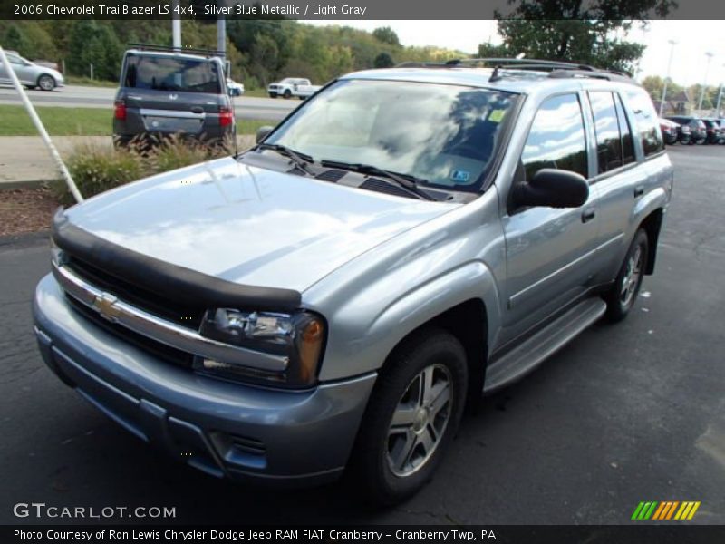 Silver Blue Metallic / Light Gray 2006 Chevrolet TrailBlazer LS 4x4