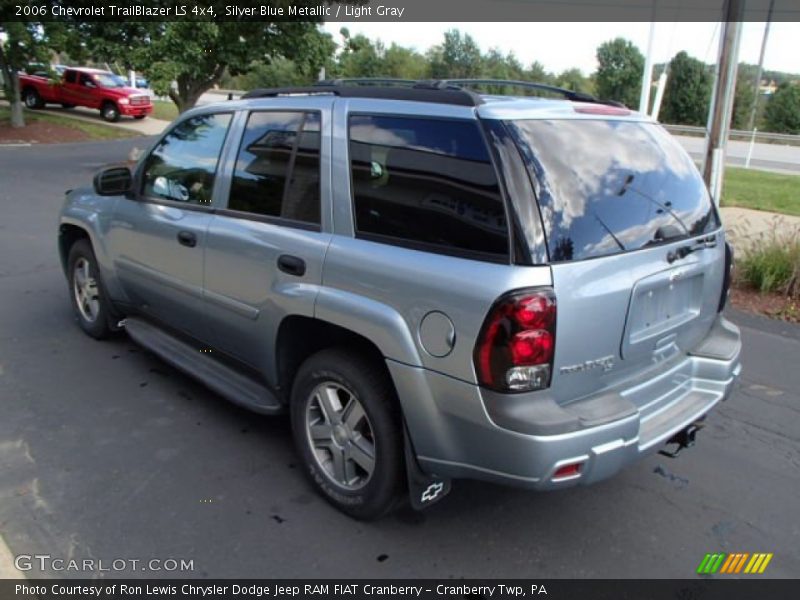 Silver Blue Metallic / Light Gray 2006 Chevrolet TrailBlazer LS 4x4