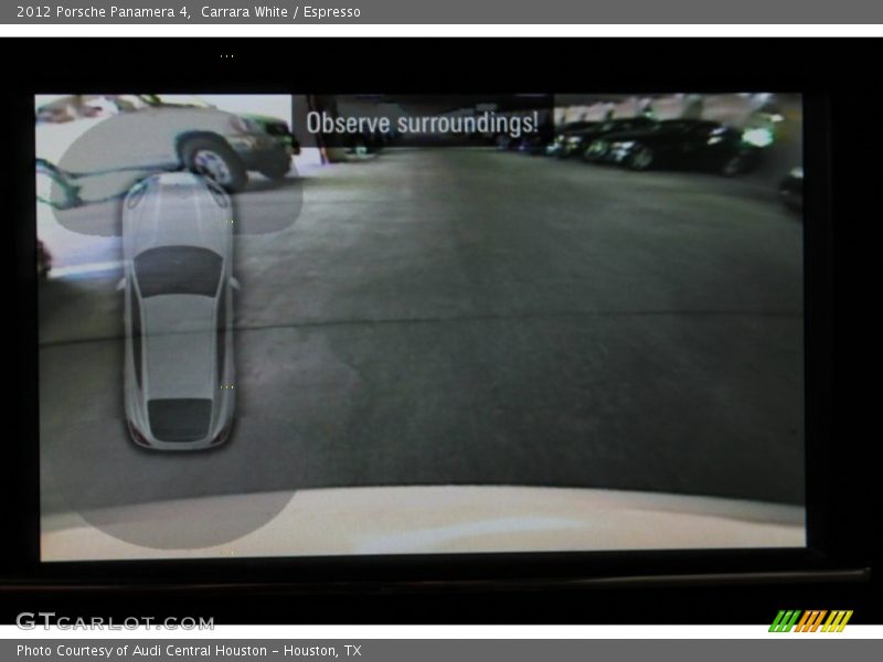 Carrara White / Espresso 2012 Porsche Panamera 4