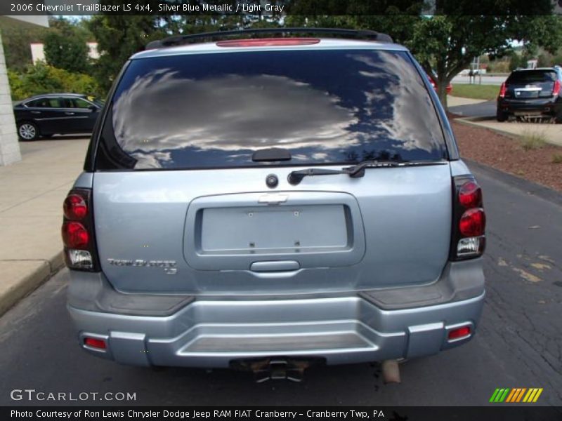 Silver Blue Metallic / Light Gray 2006 Chevrolet TrailBlazer LS 4x4