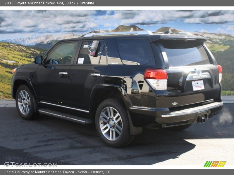 Black / Graphite 2013 Toyota 4Runner Limited 4x4