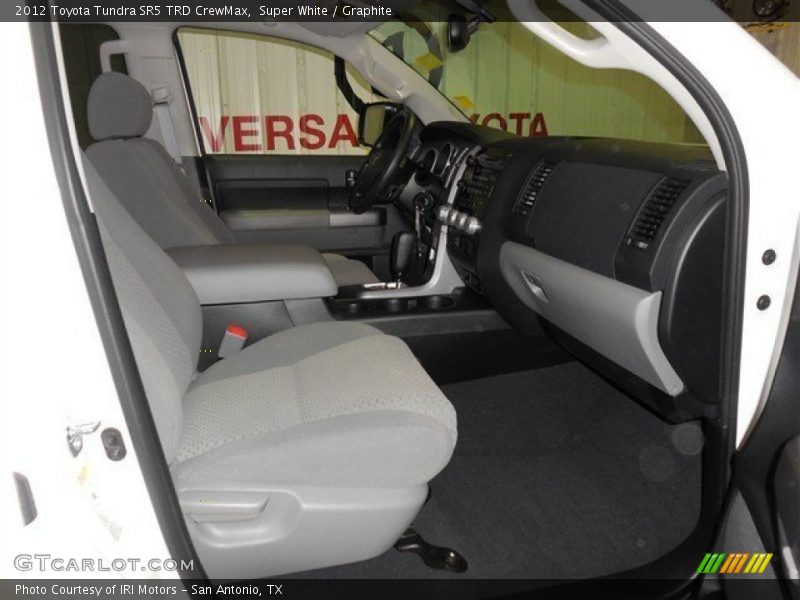 Super White / Graphite 2012 Toyota Tundra SR5 TRD CrewMax