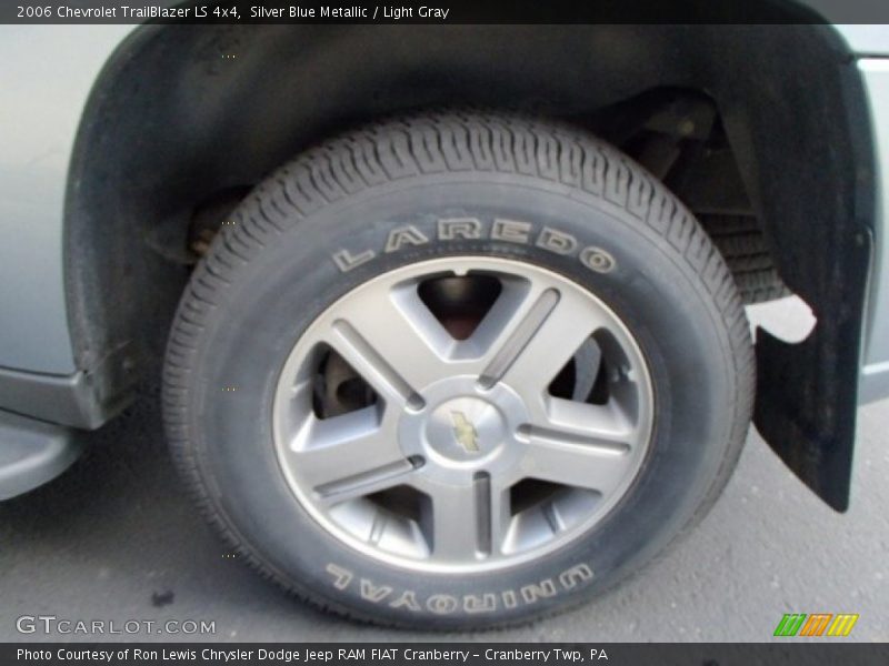 Silver Blue Metallic / Light Gray 2006 Chevrolet TrailBlazer LS 4x4