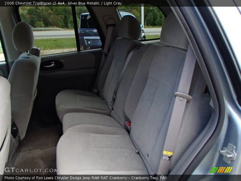 Silver Blue Metallic / Light Gray 2006 Chevrolet TrailBlazer LS 4x4