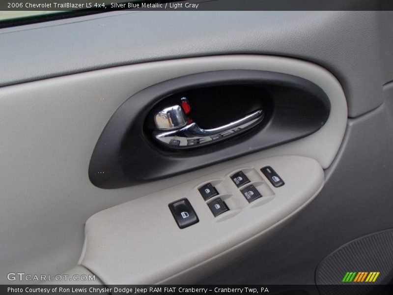 Silver Blue Metallic / Light Gray 2006 Chevrolet TrailBlazer LS 4x4