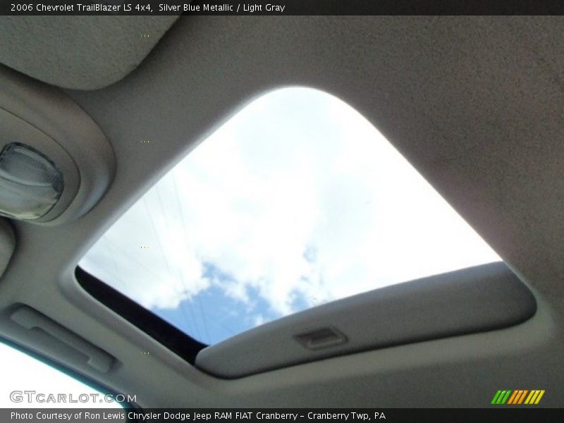 Silver Blue Metallic / Light Gray 2006 Chevrolet TrailBlazer LS 4x4