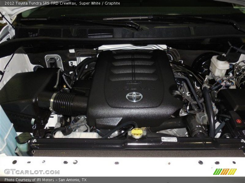 Super White / Graphite 2012 Toyota Tundra SR5 TRD CrewMax