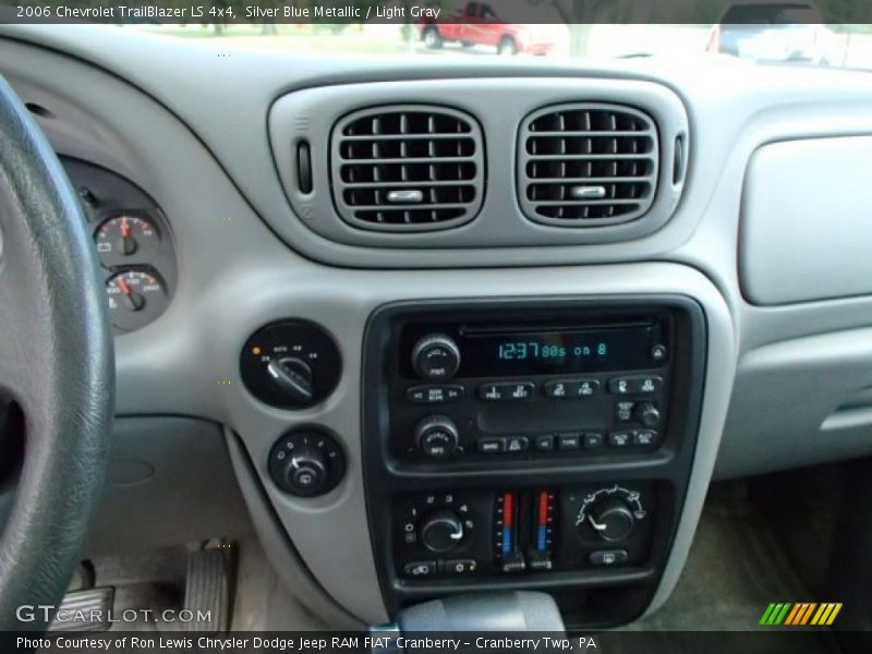 Silver Blue Metallic / Light Gray 2006 Chevrolet TrailBlazer LS 4x4