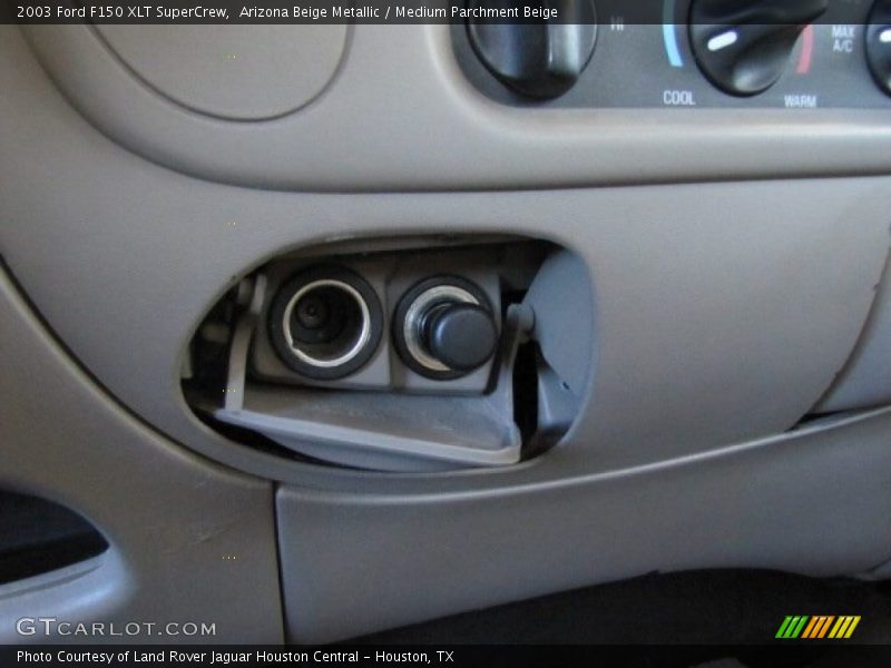 Arizona Beige Metallic / Medium Parchment Beige 2003 Ford F150 XLT SuperCrew