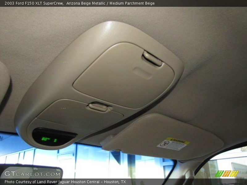 Arizona Beige Metallic / Medium Parchment Beige 2003 Ford F150 XLT SuperCrew