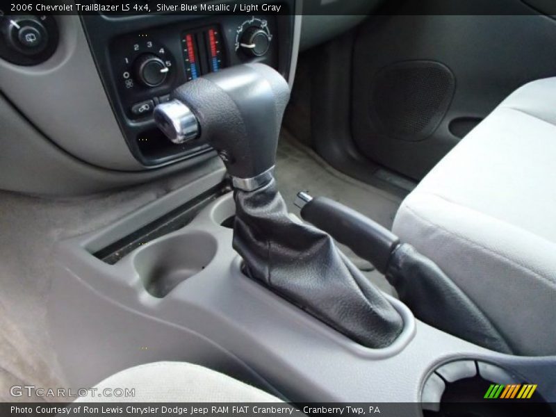 Silver Blue Metallic / Light Gray 2006 Chevrolet TrailBlazer LS 4x4