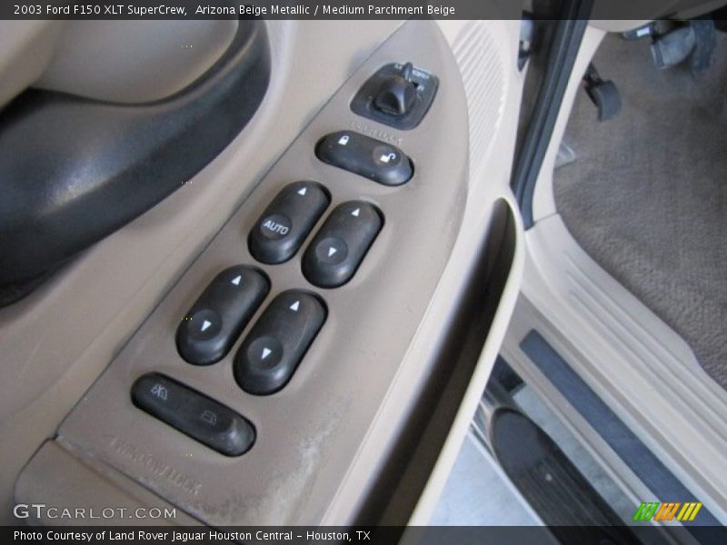 Arizona Beige Metallic / Medium Parchment Beige 2003 Ford F150 XLT SuperCrew