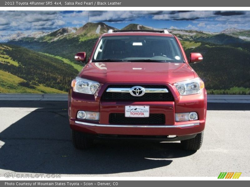 Salsa Red Pearl / Black Leather 2013 Toyota 4Runner SR5 4x4