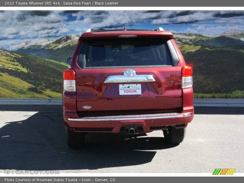 Salsa Red Pearl / Black Leather 2013 Toyota 4Runner SR5 4x4