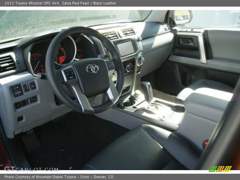 Salsa Red Pearl / Black Leather 2013 Toyota 4Runner SR5 4x4