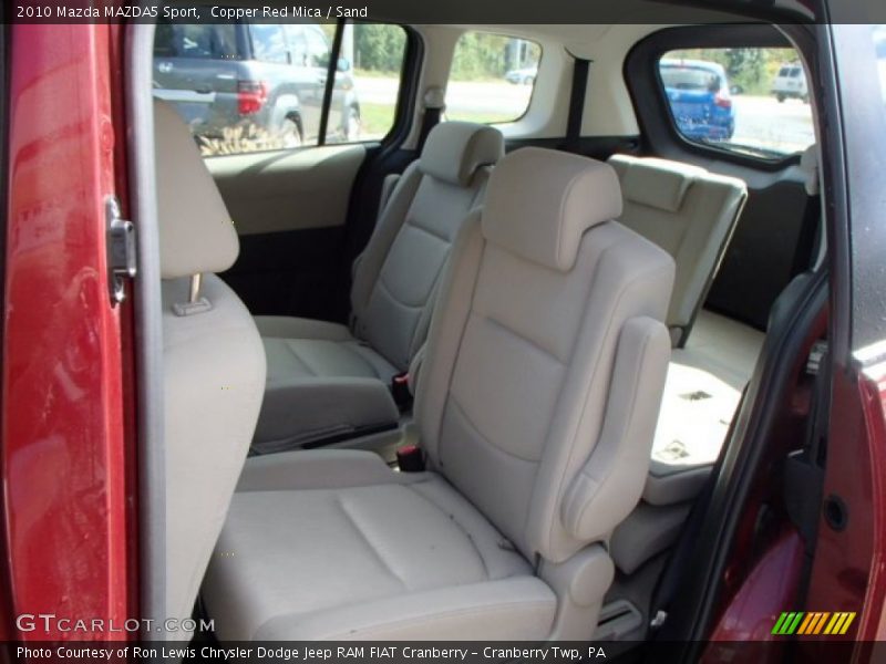 Copper Red Mica / Sand 2010 Mazda MAZDA5 Sport