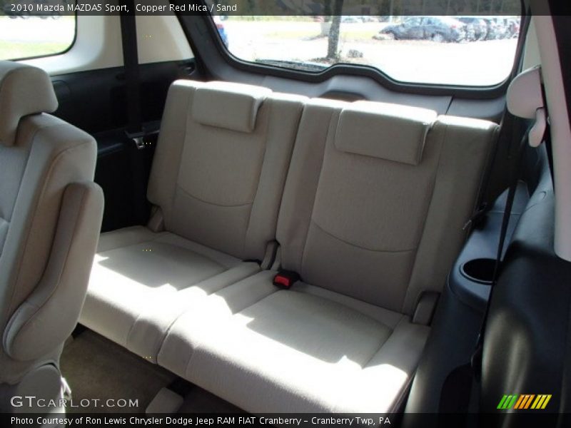 Copper Red Mica / Sand 2010 Mazda MAZDA5 Sport