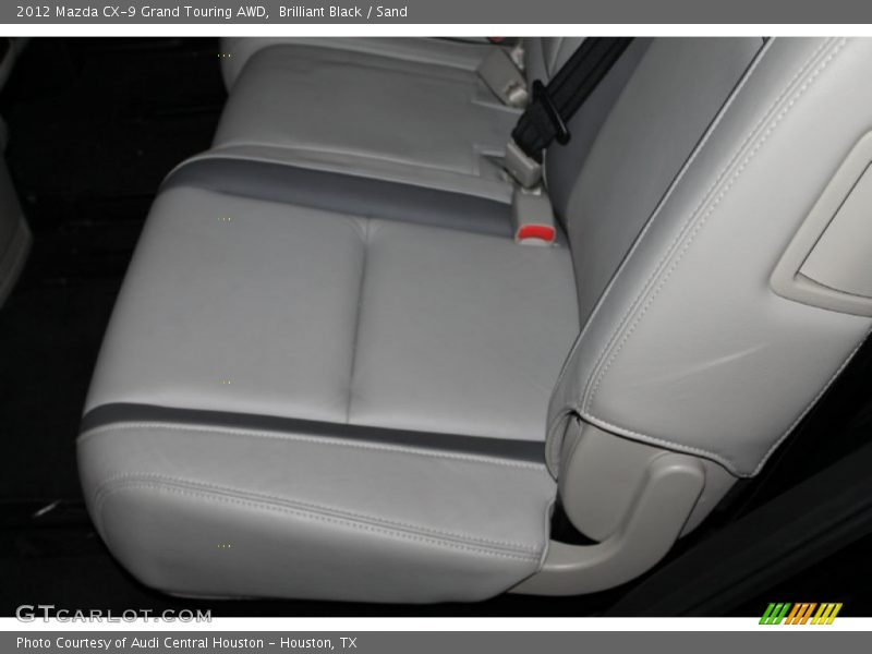 Brilliant Black / Sand 2012 Mazda CX-9 Grand Touring AWD
