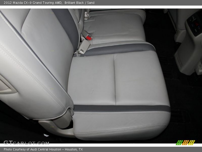 Brilliant Black / Sand 2012 Mazda CX-9 Grand Touring AWD
