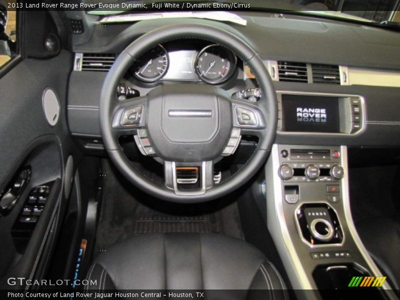 Dashboard of 2013 Range Rover Evoque Dynamic