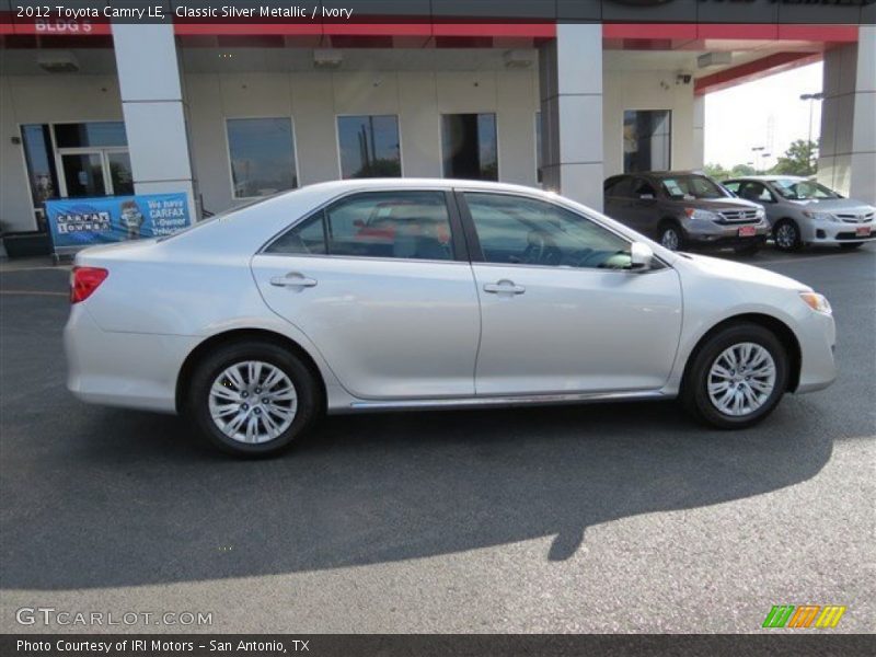 Classic Silver Metallic / Ivory 2012 Toyota Camry LE