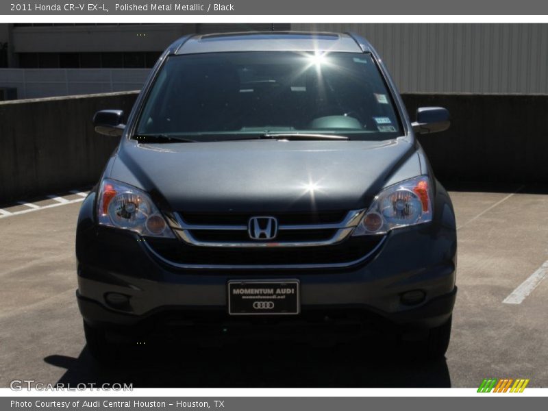 Polished Metal Metallic / Black 2011 Honda CR-V EX-L