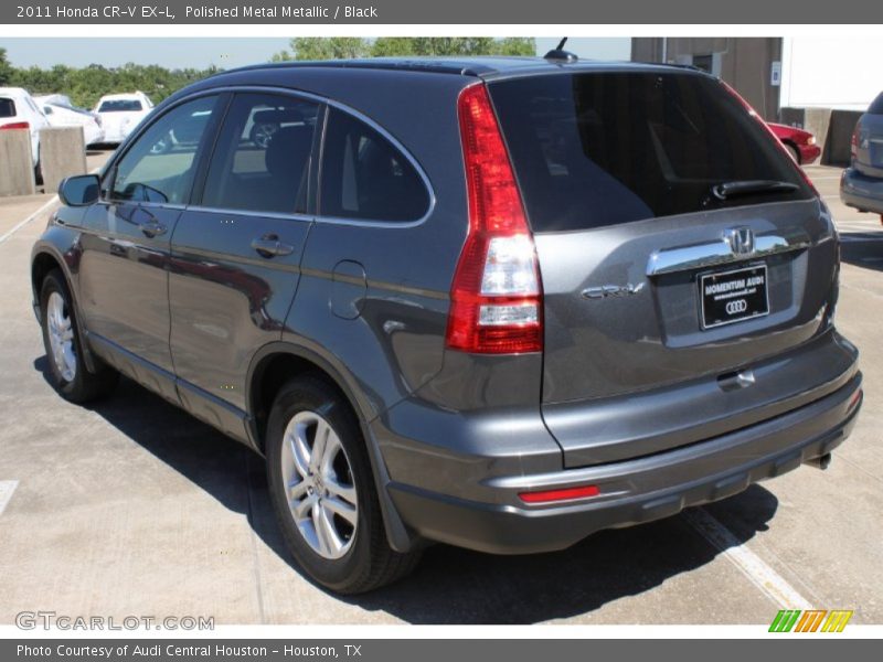 Polished Metal Metallic / Black 2011 Honda CR-V EX-L