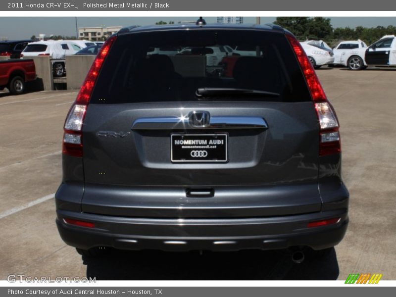 Polished Metal Metallic / Black 2011 Honda CR-V EX-L