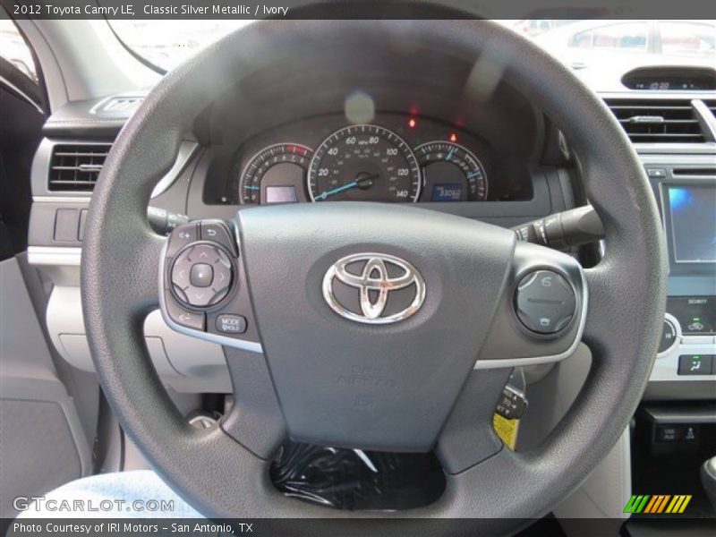 Classic Silver Metallic / Ivory 2012 Toyota Camry LE