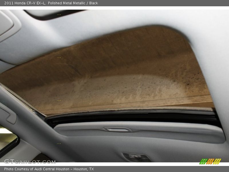 Polished Metal Metallic / Black 2011 Honda CR-V EX-L