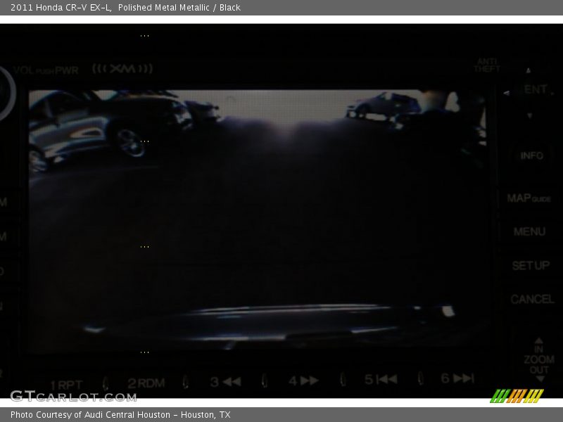 Polished Metal Metallic / Black 2011 Honda CR-V EX-L