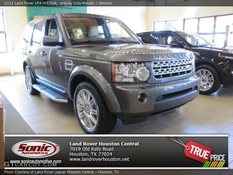 Orkney Grey Metallic / Almond 2013 Land Rover LR4 HSE LUX
