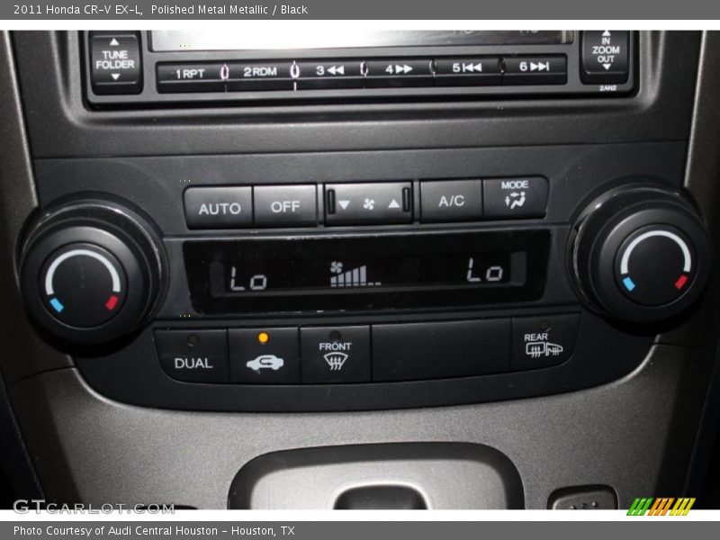 Polished Metal Metallic / Black 2011 Honda CR-V EX-L