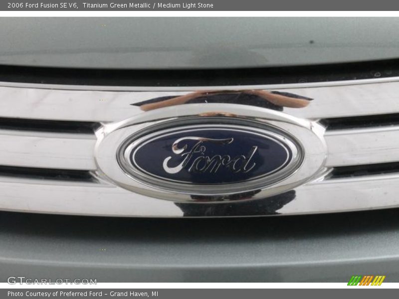 Titanium Green Metallic / Medium Light Stone 2006 Ford Fusion SE V6