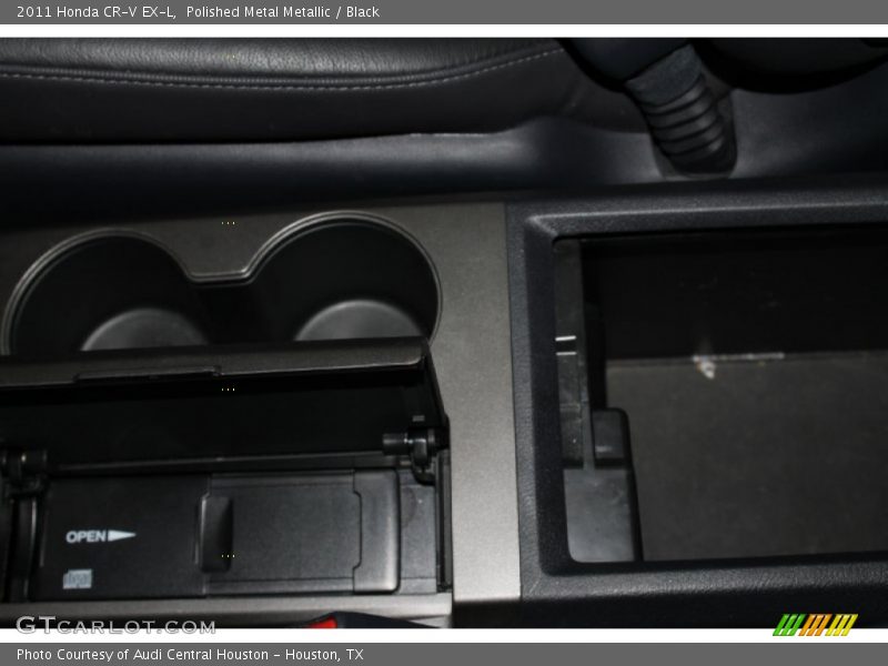 Polished Metal Metallic / Black 2011 Honda CR-V EX-L