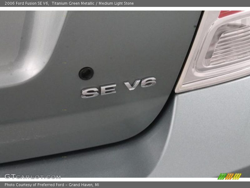 Titanium Green Metallic / Medium Light Stone 2006 Ford Fusion SE V6