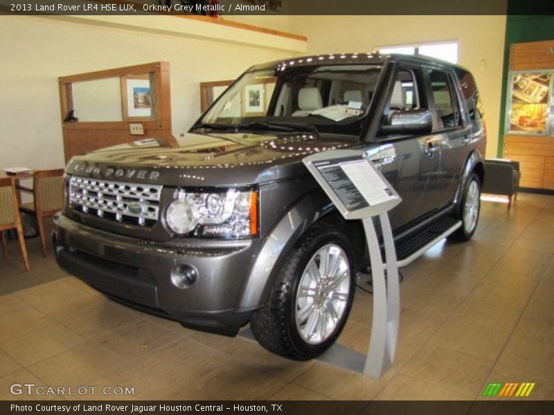 Orkney Grey Metallic / Almond 2013 Land Rover LR4 HSE LUX