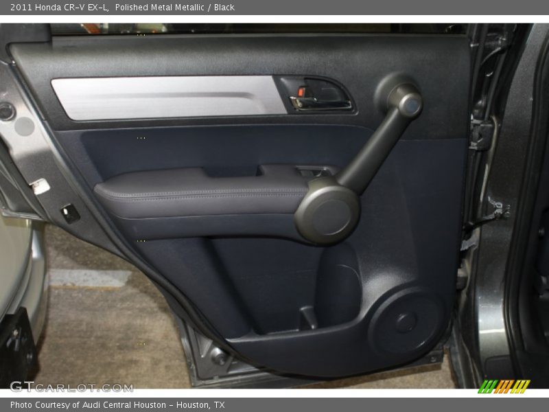Polished Metal Metallic / Black 2011 Honda CR-V EX-L
