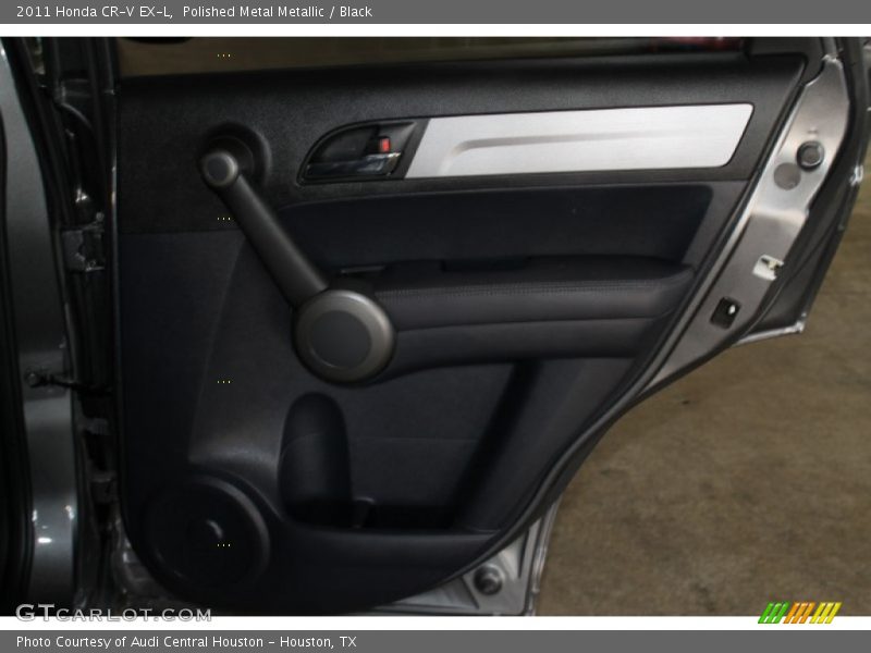 Polished Metal Metallic / Black 2011 Honda CR-V EX-L