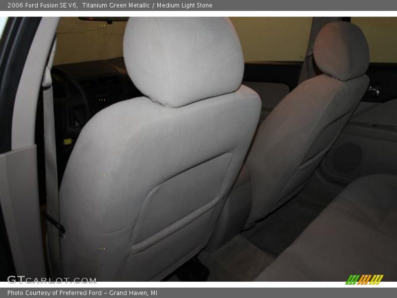Titanium Green Metallic / Medium Light Stone 2006 Ford Fusion SE V6