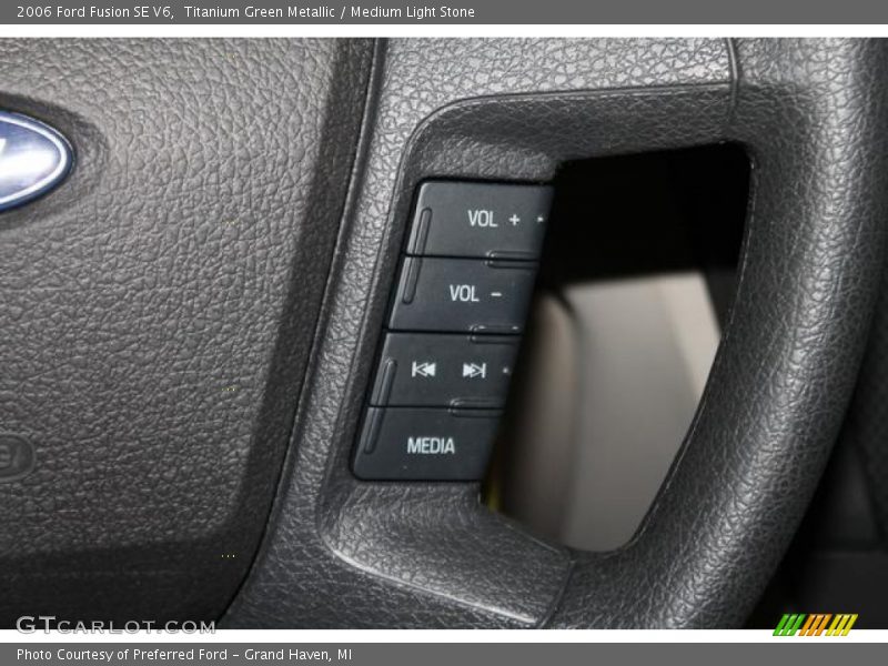 Titanium Green Metallic / Medium Light Stone 2006 Ford Fusion SE V6
