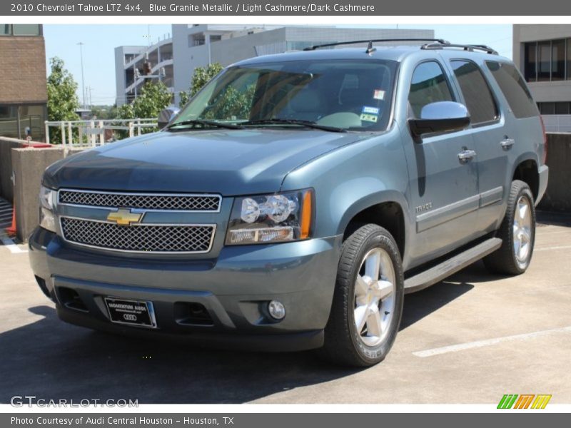 Blue Granite Metallic / Light Cashmere/Dark Cashmere 2010 Chevrolet Tahoe LTZ 4x4
